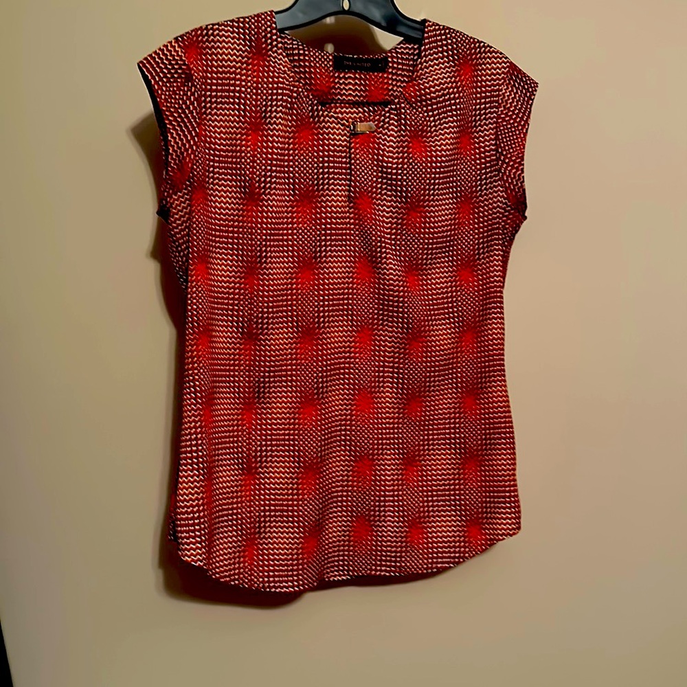 The Limited Med. orange blouse